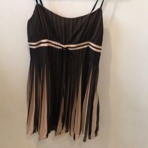 BCBG Max Azria Black & Blush dress sz 6